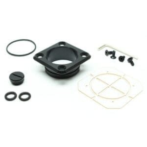 Monsoon MMRS Fill/Drain Port Cap (MMRS-FDP-SC-MB), Square, Matte Black