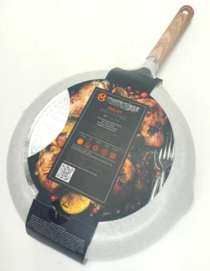 MasterClass 11in Non-Stick Aluminium Heavy Duty Skillet Frying Pan - Image 2