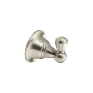 Moen Sage Brushed Nickel Single Robe Hook 2.5" - DN6803BN - Image 2