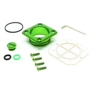 Monsoon MMRS Fill/Drain Port Cap (MMRS-FDP-SC-GR), Square, Green