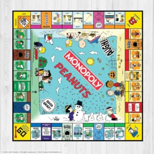 Monopoly Family Board Game Peanuts Version Snoopy Lucy Charlie Brown - Image 5