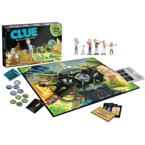 Clue: Rick and Morty Back in Blackout The Smith family - Board Game - Image 2