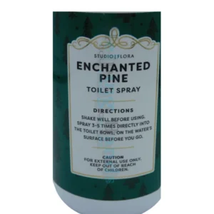 Limited Long Lasting Studio Flora Toilet Spray Air Freshener 8 oz Enchanted Pine Squatty Potty Toilet Spray - Image 3