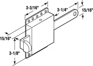 Prime-Line Commercial Grade Heavy Duty Steel Deadbolt Lock 52118 - Image 2