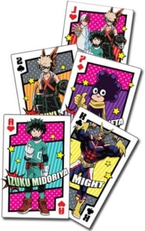 My Hero Academia - Group Hero Costume Playing Cards Deck - 52 Playing Cards - Image 2