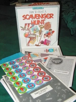 1990 How To Host A Scavenger Hunt Sports Safari Game - host a game party - Image 3