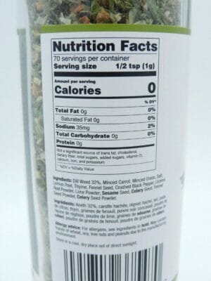 Dill Delish Seasoning Gourmet Collection Spice Blend 2.46 oz Each. Calorie Free - Image 3