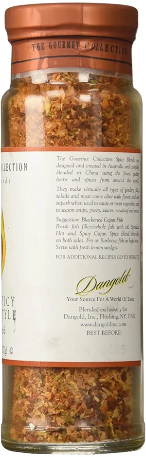 The Gourmet Collection Spice Blend - Hot and Spicy Cajun Style Spice Blend - 156 Servings - Image 3