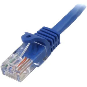 Startech RJ45 PATCH25 25 ft Blue Snag less Category 5e- 350 MHz- UTP Patch Cable - Image 2