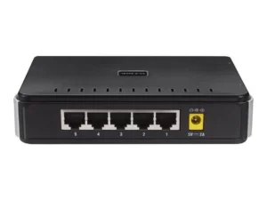 D-Link DES 1105 Desktop Switch - Switch - unmanaged - 5 x 10/100 - desktop - Image 4