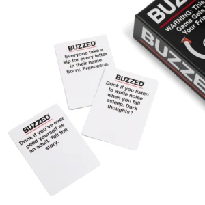 Buzzed: Hydrated Edition - Adult Party Card Game by What Do You Meme? - Image 3