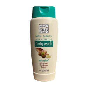 2 Pro Silk. Skin Relief Deep Hydrating Body Wash. 16 oz Shea And Cocoa Butter - Image 3