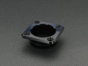 Monsoon MMRS Fill/Drain Port Cap (MMRS-FDP-SC-MB), Square, Matte Black - Image 2