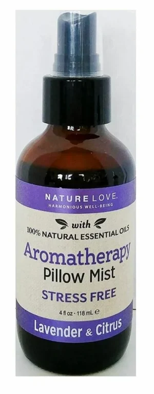 Nature Love - Aromatherapy Pillow Spray Mist - Lavender + Citrus 4oz Spray - Stress Free - Image 3