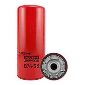 Baldwin Filters Heavy-Duty B76-SS Oil Filter, Spin-On, 1-1/8 in, Length 10 7/16 in - Image 2