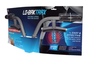 Seen On Tv Lo Bak Trax Back Stretcher Dual Traction Force Spinal Traction Device - Image 2