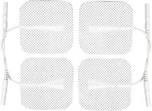 20 Pack AmeriCan Square Self Adhesive Electrodes 2" x 2" Fabric Back Flexible Reusable - Image 4