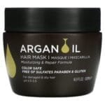 Luseta Argan Oil Hair Mask revitalizing treatment for damaged, weak, color-treated hair 16.9 oz