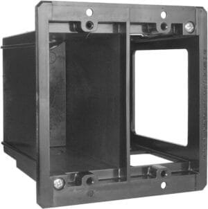 Arlington Industries Arlington LVDR2 2-Gang Combo Electrical/Low-Voltage Box