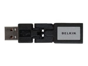 Belkin Flexible USB Cable Adapter - USB adapter - USB (M) to USB (F) - black