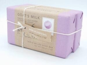 Castelbel Porto Goat’s Milk French Lavender Bar Soap - Two Scented Soap 7 oz