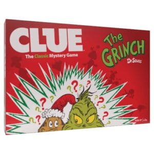 Clue Dr. Seuss How The Grinch Stole Christmas Edition Board Game