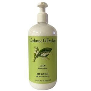 Crabtree & Evelyn Lily Body Lotion 16.9 fl oz Pump Bottle