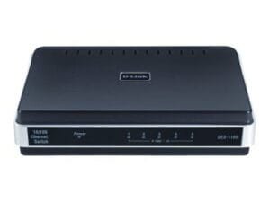 D-Link DES 1105 Desktop Switch - Switch - unmanaged - 5 x 10/100 - desktop