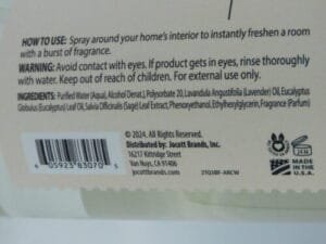 Room 1019 Palo Santo Wood Room & Linen Mist, 16oz / 473mL - Image 4