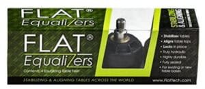 Flat Tech FRB1003A01 Equalizer 1/4 Thread Table Leveler - 4 / PK"