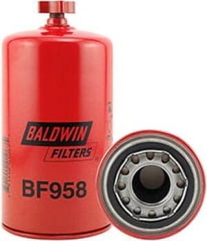 Baldwin Filters Heavy-Duty Fuel Storage Tank Spin-on with Drain Baldwin BF958