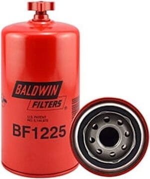Baldwin Filters Heavy-Duty Fuel/Water Separator Spin-on with Drain BF1225