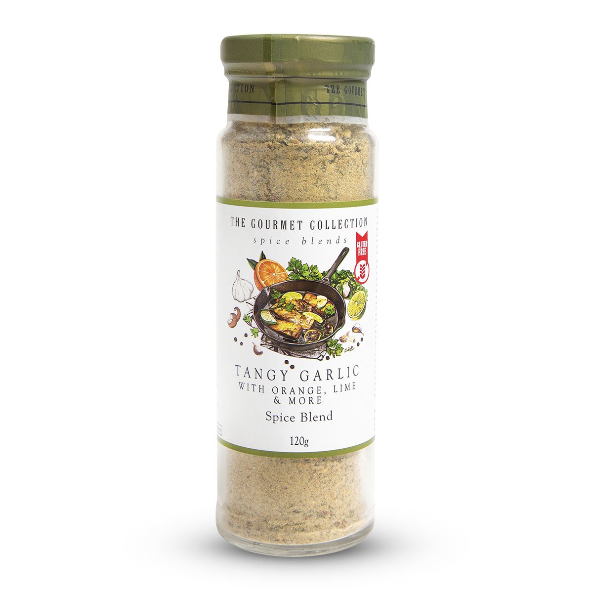 The Gourmet Collection Tangy Garlic w/Orange, Lime & more Seasoning Spice Blend