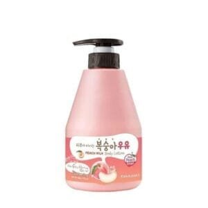 Kwailnara Peach Milk Softening Vitality Body Lotion Imported Korea 19.75oz
