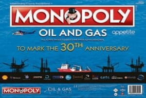 Monopoly Oil & Gas Edition (30th Anniversary Edition) Board Game - RARE
