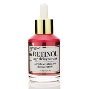 Neogold Retinol Age Delay Serum for Wrinkles and Discoloration 2 fl oz (59mL)