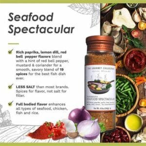The Gourmet Collection Seafood Spectacular Fishermans Spice Blend 6.35 oz - Image 3