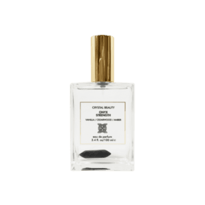 Crystal Beauty "ONYX STRENGTH" EDP Parfum Perfume. Vanilla, Cedarwood, Amber 3.4oz