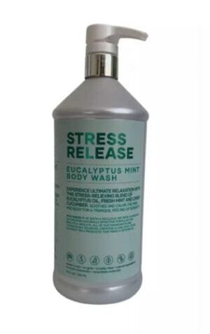 Smith & McCloud Eucalyptus Mint Body Wash Stress Release JUMBO SIZE 32 oz