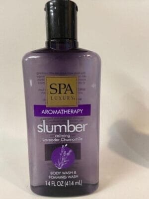Spa Luxury Aromatherapy Foaming Body Wash - Calming Lavender Chamomile 14 oz