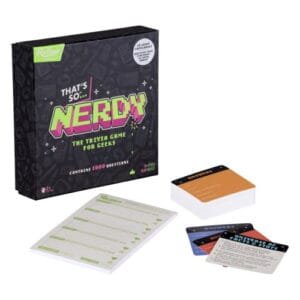 That's So Nerdy Team Trivia Set Game for Families, Groups, and Parties