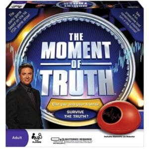 The Moment of Truth Honesty Game with Lie Detector - Party game based upon the TV show