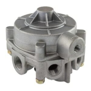 World American WA287114 - Air Brake Relay Valve - R-8P Type, (2) 1/2" NPT and (1) 1/4" NPT