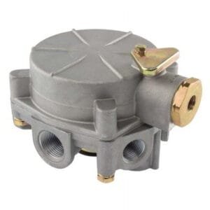 World American WA286370 - Air Brake Relay Valve - R-8 Type, (2) 1/2" NPT and (1) 1/4" NPT