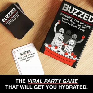 Buzzed: Hydrated Edition - Adult Party Card Game by What Do You Meme? - Image 4