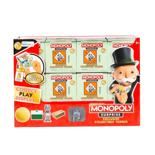 Monopoly Surprise Collectibles - Multi-Surprise Peel 'N Reveal Unboxing