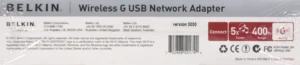 Belkin Wireless G USB Network Adapter - Network adapter - USB 2.0 - 802.11b/g - Image 3