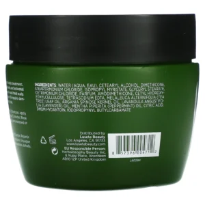 Luseta Tea Tree & Argan Oil Hair Mask, 16.9 fl oz (500 ml), Luseta Beauty Color Safe - Image 3