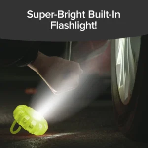 Lizard Flare 360° Roadside Emergency LED Flare, 15 LED Lights - 9 Safety Modes - Image 5