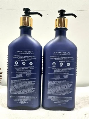 2 Bath & Body Works Aromatherapy Sleep Lavender & Vanilla Body Lotion, 6.5 fl oz - Image 2